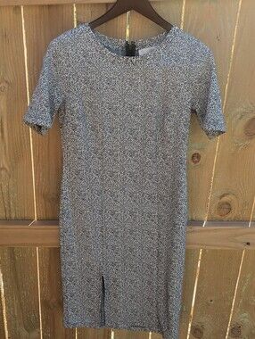 LOFT | Dresses | Loft Brown Faux Leather Dress | Poshmark